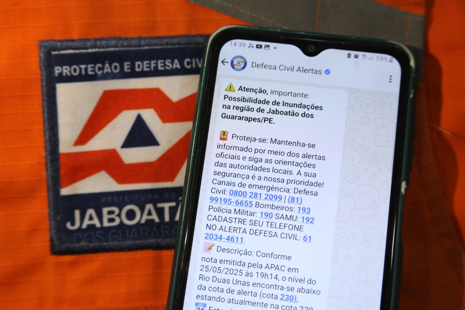 Jaboatão testa nova ferramenta de alerta