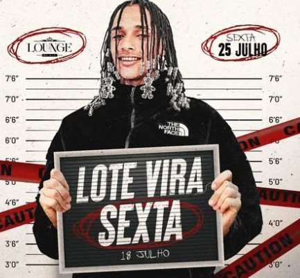 Fenômeno do Trap, Oruam faz show nesta sexta (22) em Jaboatão