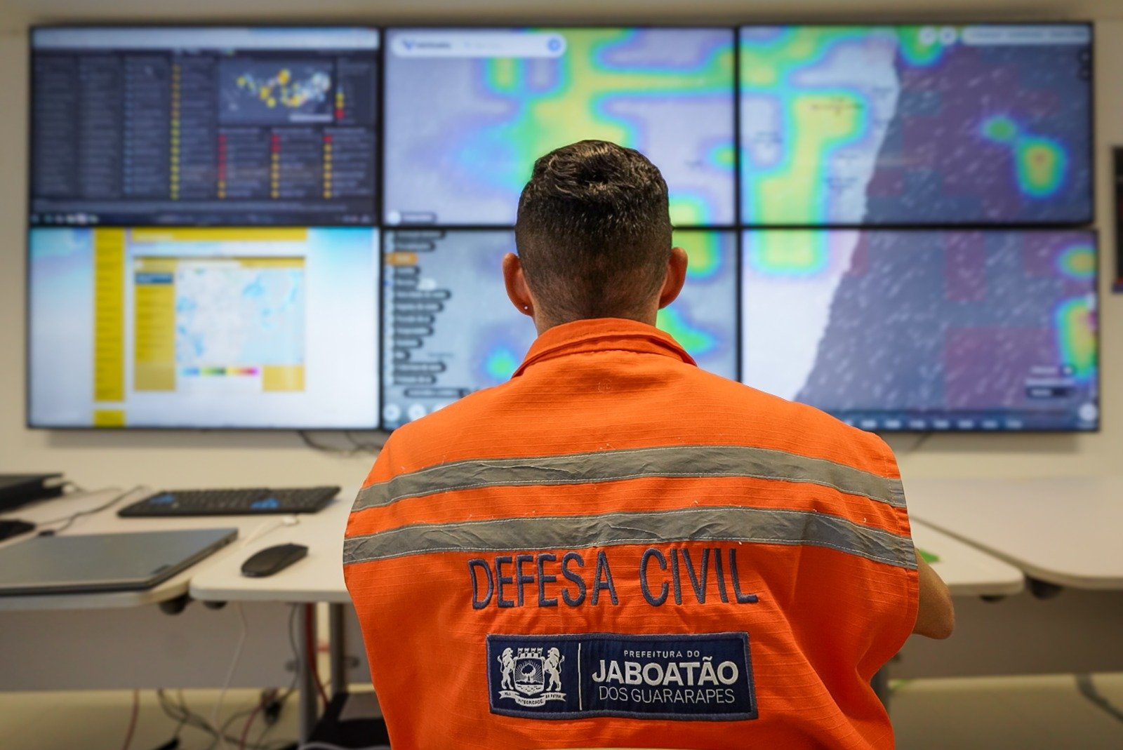 Defesa Civil de Jaboatão registra cinco ocorrências em 24h e mantém monitoramento das chuvas