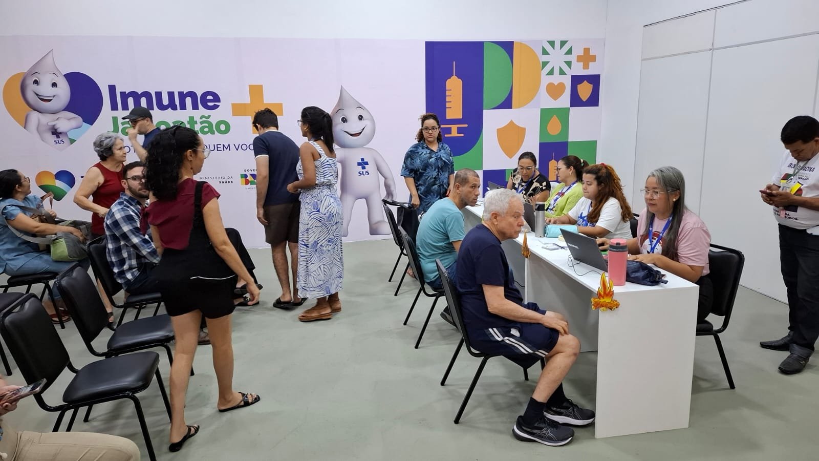 Campanha Imune+Jaboatão amplia vacinação no Shopping Guararapes em julho