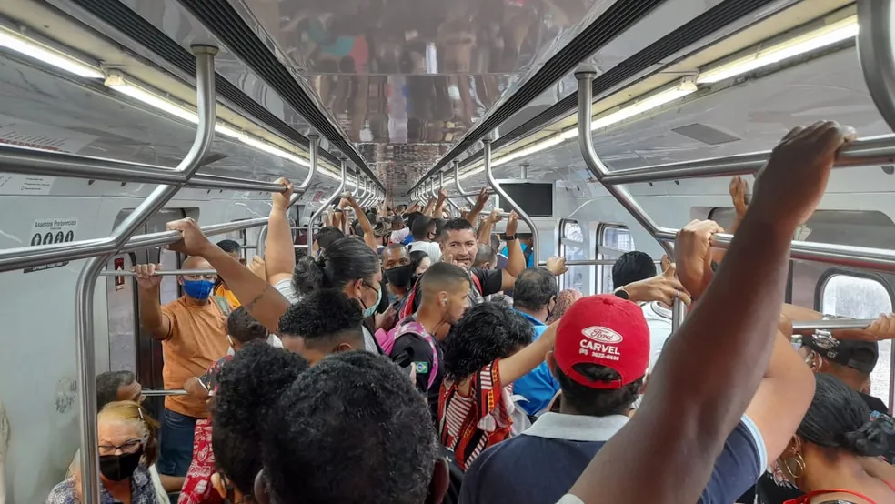 greve do metrô Recife