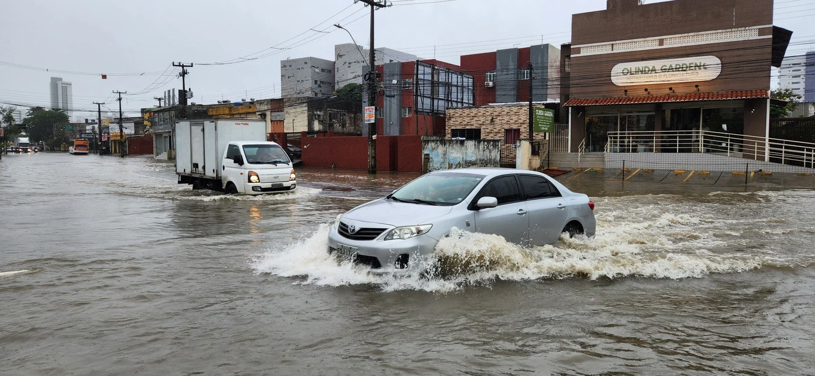 Grande Recife: Fortes Acumulados de Chuva em Pernambuco em 24h