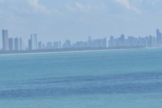 Vista de Jaboatão dos Guararapes em fotografia de arquivo de 2017